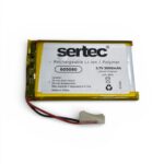 Sertec 605080 3.7V 3000 mAh Koruma Devreli Li-Po Pil