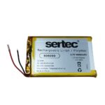 Sertec 606090 3.7V 4000 mAh Koruma Devreli Li-Po Pil