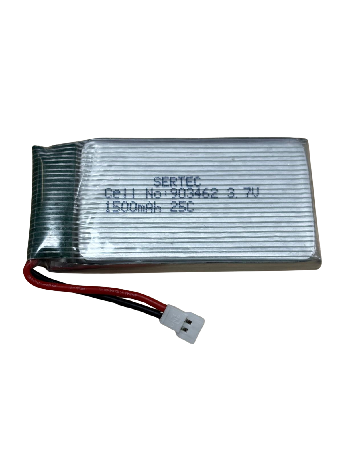 sertec-903462-3-7v-1500m-9886-1.png Gene 903462 3.7V 1700 mAh 25C Soketli Li-Po Pil - Görsel 1