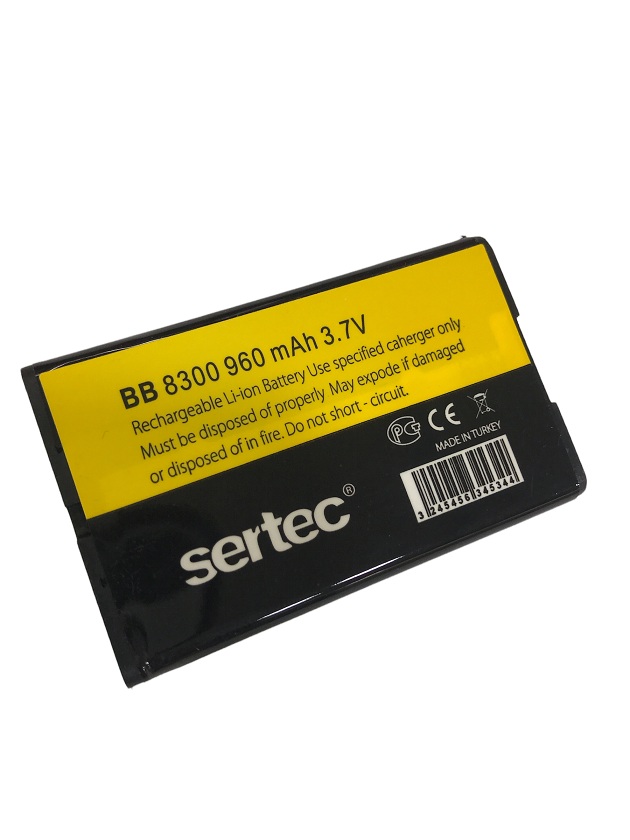 sertec-blackberry-8300-870-10291-1.jpg BlackBerry 8300 - 8700 Uyumlu Batarya - 1100 mAh - Görsel 1