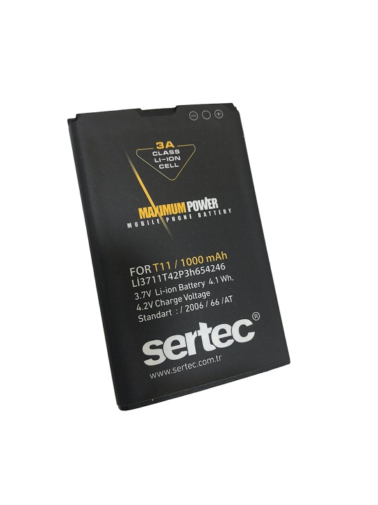 sertec-turkcell-t-11-uyumlu-10285-1.jpg Turkcell T-11 Uyumlu Yedek Batarya - 1100 mAh - Görsel 1