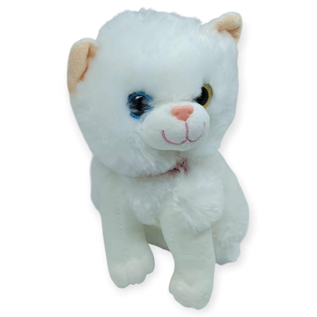 sesli-pelus-kedi-30-cm-1609032-beyaz-40406.jpeg Sesli Peluş Kedi Van Kedisi 25 cm - Beyaz - 1 ADET - Görsel 1