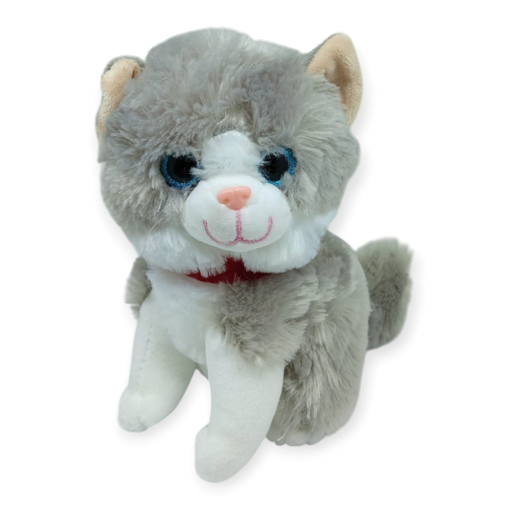 sesli-pelus-kedi-van-kedisi-25-cm-sari-40414.jpeg Sesli Peluş Kedi 25 cm - Gri - 1 ADET - Görsel 1