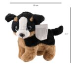 Sesli Peluş Köpek - 2309033 - Kahverengi-Siyah - 1 ADET - Görsel 2