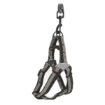Köpek Göğüs Tasma Seti Dalga Desenli 1.5 cm*35-48 cm Siyah-Beyaz - Görsel 7