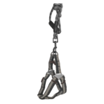 Köpek Göğüs Tasma Seti Dalga Desenli 1.5 cm*35-48 cm Siyah-Beyaz - Görsel 4