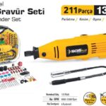 5260 Hobi Gravür Seti 130 Watt 211 Parça