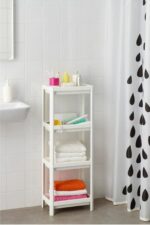 Shelf 3 Katlı  Raf Ünitesi -  Mutfak - Banyo  Depolama Rafı - Görsel 3