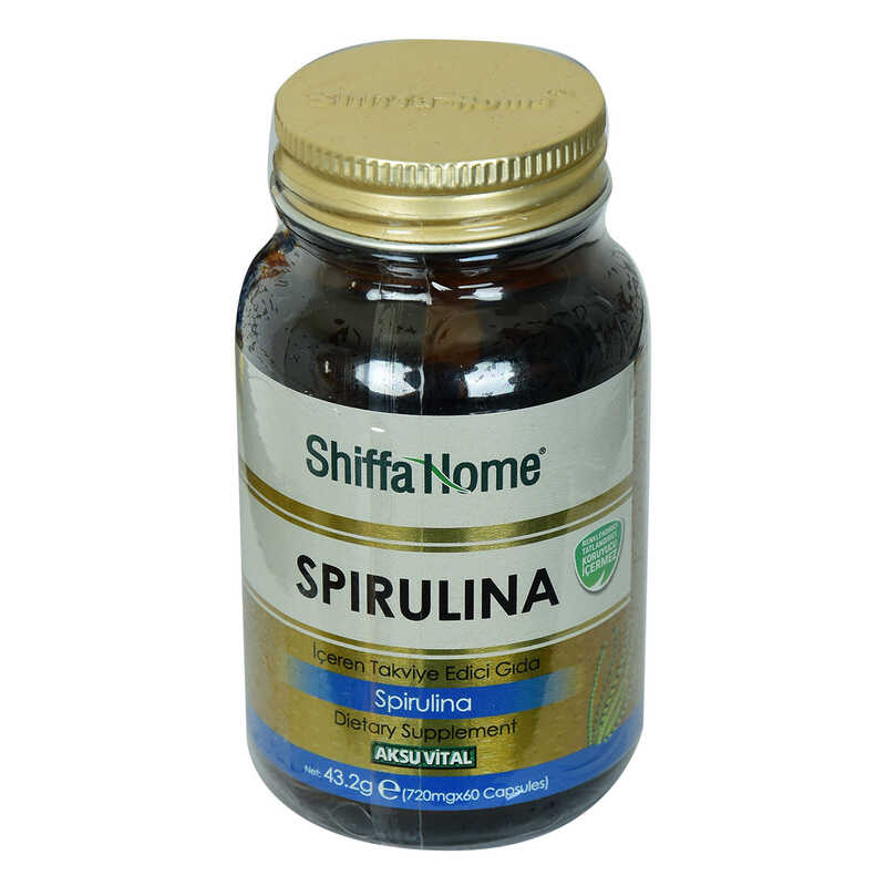 shiffa-home-spirulina-diyet-takviyesi-720-mg-x-60-kapsul-aksuvital-30728-10-b.jpg Shiffa Home Spirulina Diyet Takviyesi 720 Mg x 60 - Görsel 1