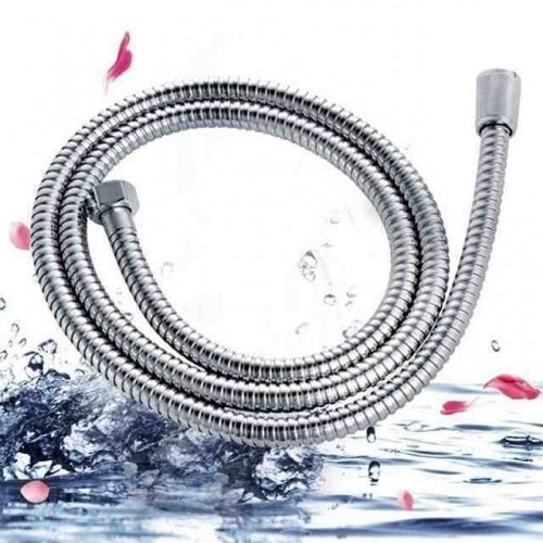 shower-hos-938-1.jpg Shower Hose 360 Derece Dönebilen Spiral Duş Hortumu - Görsel 1