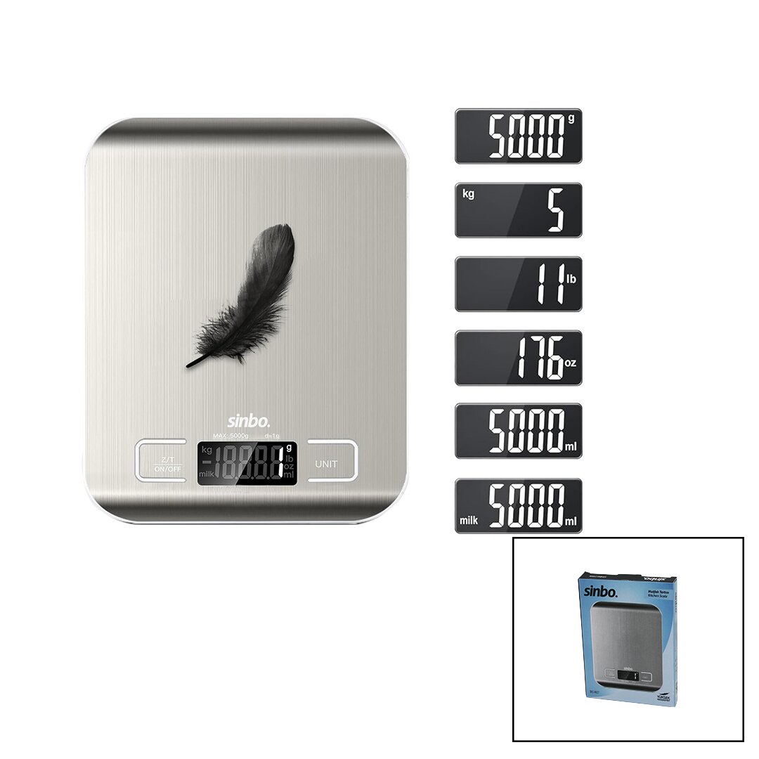 sinbo-sks-4527-mutfak-tartisi-26019-1.jpg MUTFAK TARTISI TERAZİ İNOX LCD EKRAN 5KG/1GR - Görsel 1