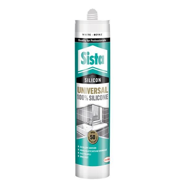 sista-universal-beyaz-silikon-280-ml-54413.jpg Sista Üniversal Beyaz Silikon 280 ml - Görsel 1
