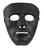 Siyah Renk Hip Hop Anonim Jabbawkeez Dans Maskesi 18x19 cm - Görsel 3