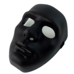 Siyah Renk Hip Hop Anonim Jabbawkeez Dans Maskesi 18x19 cm - Görsel 5