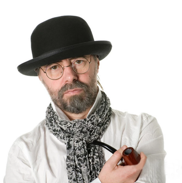 siyah-renk-yetiskin-boy-retro-bo-resim-3922.png Siyah Renk Yetişkin Boy Retro Bowler Derby Şapkası 58 cm - Görsel 1