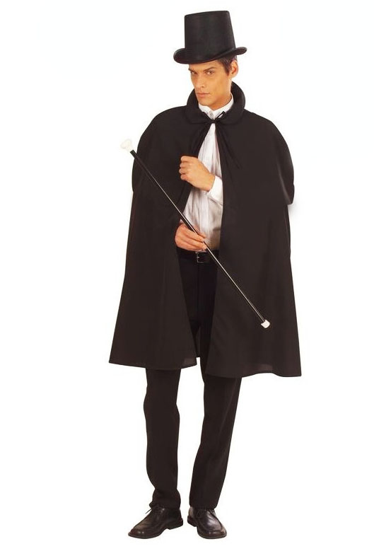 siyah-sihirbaz-pelerini-120-cm-v-resim-3915.jpg Siyah Sihirbaz Pelerini 120 cm ve Sihirbaz Şapkası 12 cm Yetişkin Boy - Görsel 1