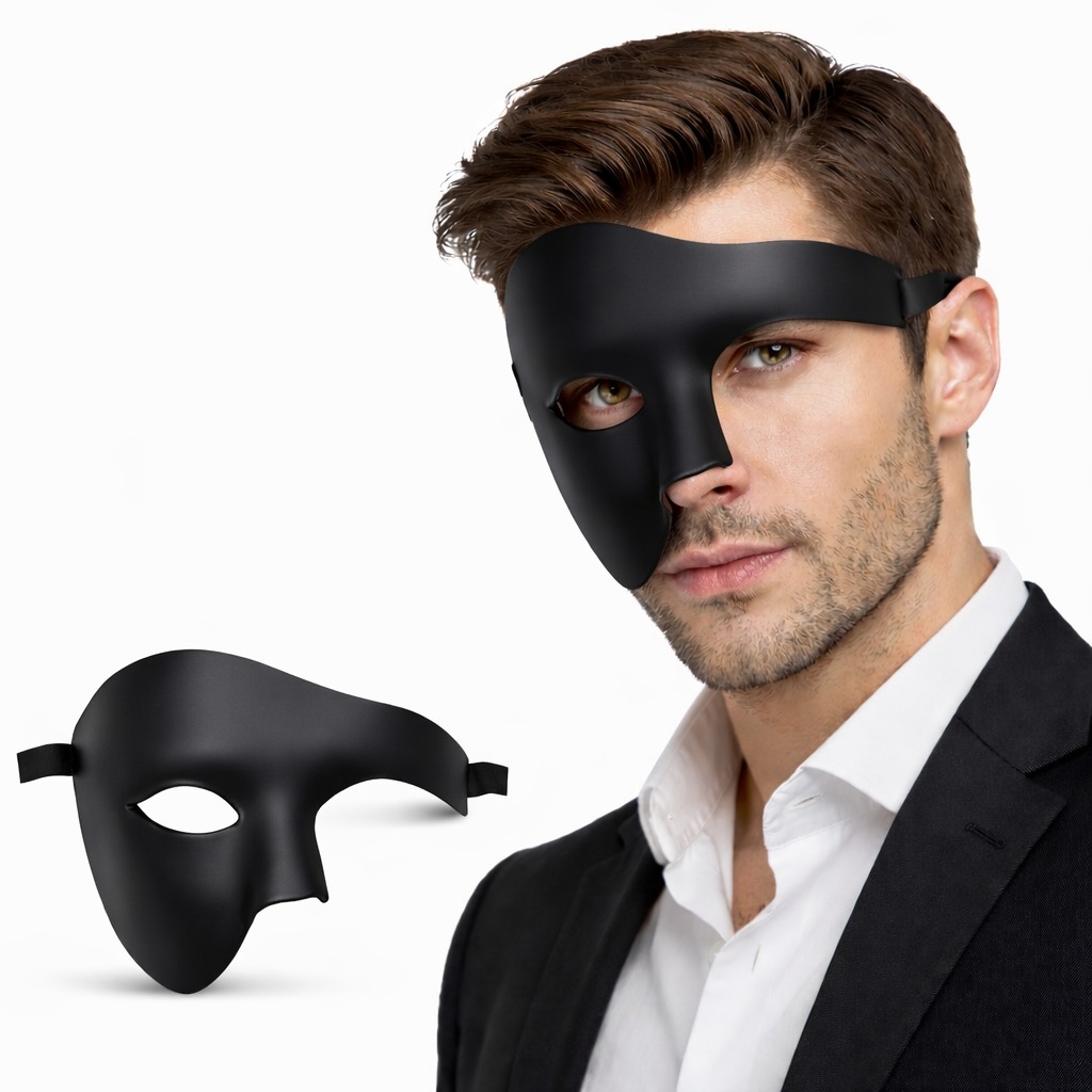 siyah-yarim-erkek-maske-phantom-parti-balo-modeli-resim-5403.jpg Siyah Yarım Erkek Maske Phantom Parti & B Maskesi - Görsel 1
