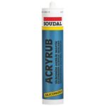 Soudal Acryrub Silikonize Akrilik Mastik - Bej