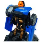 Robota Dönüşen Araba - Pilli Yerde Gezen Spor Araba  - 1 ADET - Görsel 4
