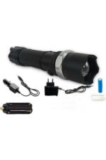Swat Profesyonel Şarjlı El Feneri Ledli+flashlight+zoom Özellikli 6 Parça Full Set - Görsel 2