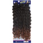 Afro Dalgası /Siyah Kahve Ombreli 1/30