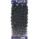 Afro Dalgası  / Siyah Gri Ombreli T1B/Grey