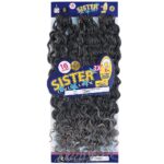 Afro Dalgası  / Siyah Gri Ombreli T1B/Grey - Görsel 3