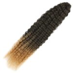Brazilian Afro Dalgası  / Siyah / Karamel Ombreli