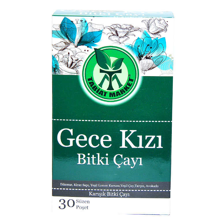Gece Kızı Çayı 30 Süzen Pşt - Tabiat Market Gece Kızı Çayı 30 Süzen Poşet - Görsel 1