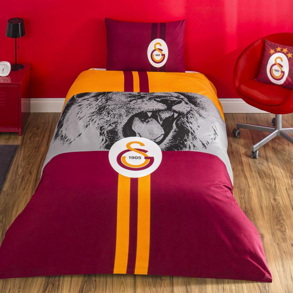 tac-galatasaray-25-sampiyonluk-tek-kisilik-lisansli-nevresim-takimi-16720.jpg Şampiyon Aslan Tek Kişilik Nev Takımı - Görsel 1