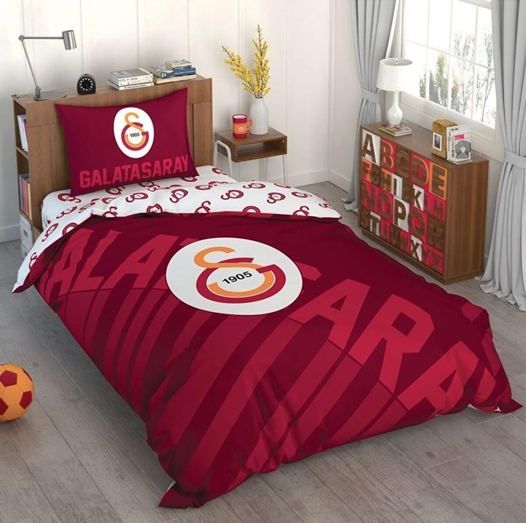 tac-galatasaray-sportif-tek-kisilik-lisansli-nevresim-takimi-12344.jpg Kırmızı Logo Tek Kişilik Nev Takımı - Görsel 1