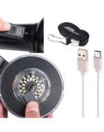 Taşınabilir Solar Şarjlı LED Fener Powerbank Özellikli Kamp ve Acil Durum İçin Süper Parlak Işık - Görsel 2