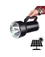 Taşınabilir Solar Şarjlı LED Fener Powerbank Özellikli Kamp ve Acil Durum İçin Süper Parlak Işık - Görsel 3
