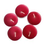 Tea Lights Kırmızı Mum 5 li 1 Paket - Görsel 3