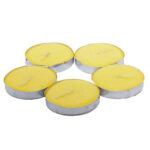 Tea Lights Sarı Mum 5 li 1 Paket - Görsel 4