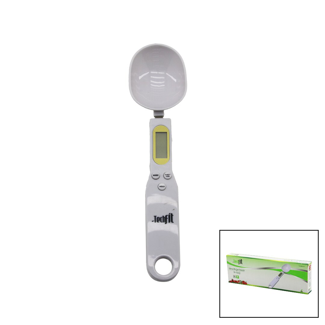 techfit-tf-1252-kasikli-24923-1.jpg KAŞIKLI DİJİTAL HASSAS MUTFAK TERAZİSİ 300GR / 0.1GR LCD EKRAN DARA FONKSİYONU PİLLİ=1-CR2032 TF-1252 - Görsel 1