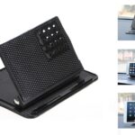 Telefon - Tablet - Navigasyon Tutucu 360 Oynar Kaydırmaz Stand