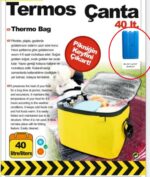 Termos Çanta - Piknik Çantası Buz Aküsü Hediyeli 40LT - Görsel 5
