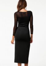 TP100775 Uzun Kısa Moda Elbise - Görsel 2
