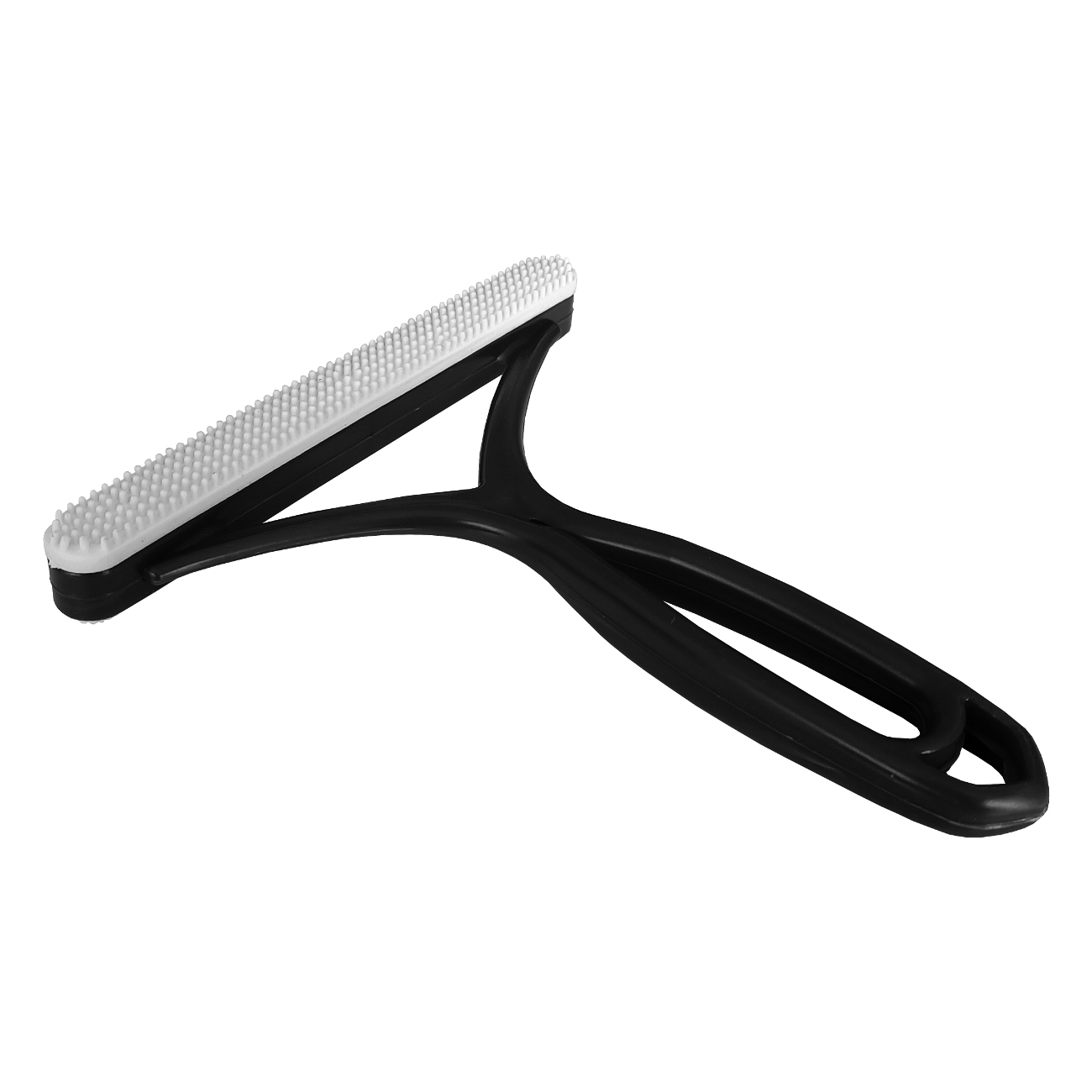 tiftik-alici-siyah-2-jpg65218.jpg Silikon Çift Taraflı Tiftik Ve Tüy Toplayıcı 12.5 cm*14 cm Siyah - Görsel 1