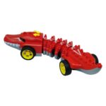 Timsah Araba - Otomatik Hareketli Sesli Işıklı 32 cm - Kırmızı Timsah - 1 ADET - Görsel 4