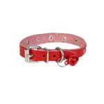 Taşlı Kedi ve Yavru Köpek Tasması 1,2x26 cm Kırmızı Large - Görsel 4