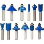 03039 8 mm 12 Parça Ahşap Freze Uç Seti - Görsel 2