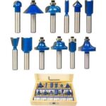 03039 8 mm 12 Parça Ahşap Freze Uç Seti - Görsel 4