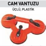 15011 Üçlü Plastik Cam Vantuzu