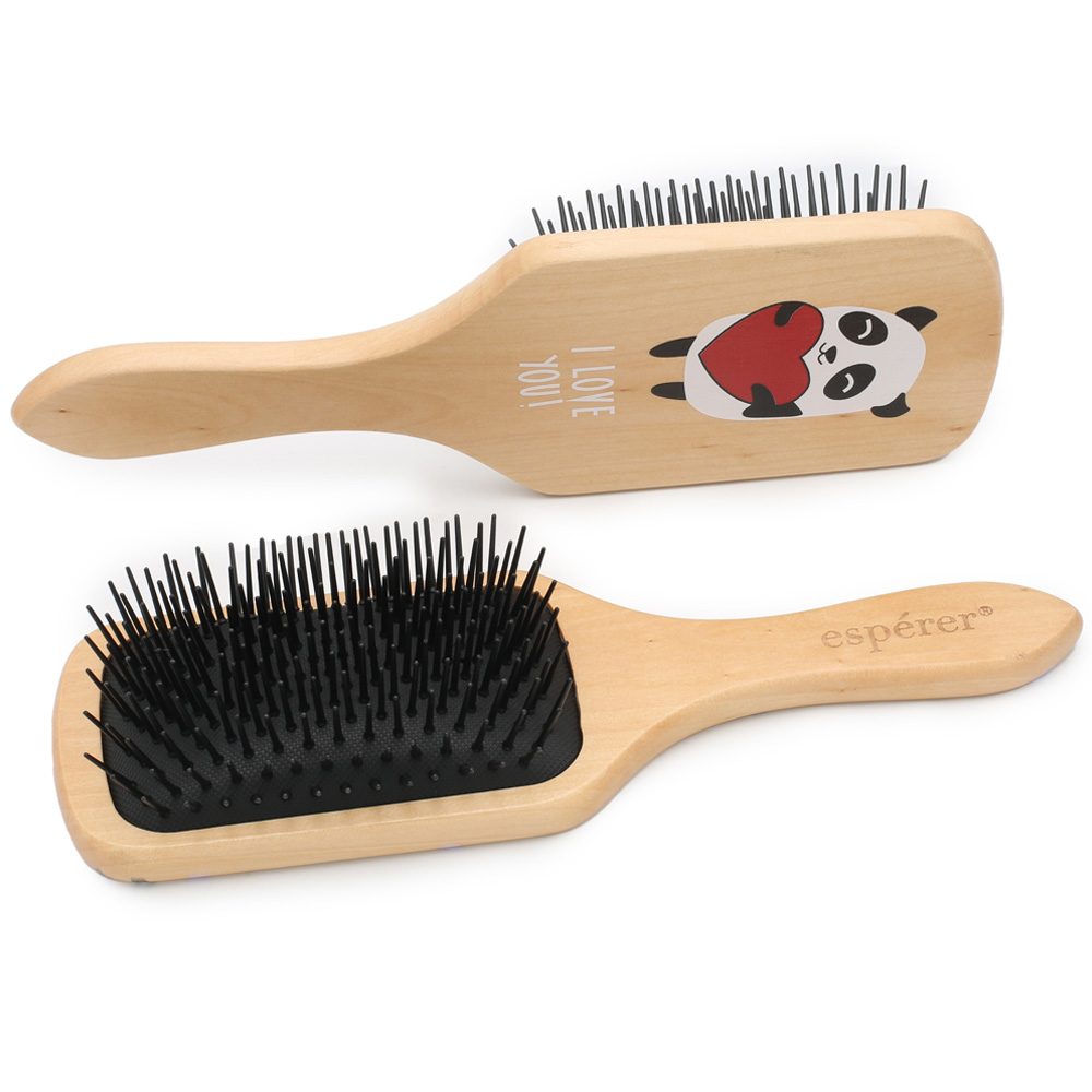 topuzsuz-natural-ahsap-sac-acma-fircasi-08.jpg Ahşap, Topuzsuz ve Baskılı Özel Açma Fırçası / JT8586/08 - Görsel 1