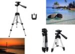 Tripod : Telefon ve Kamera Tutucu Ayak + Telefon Tutucu - 105Cm - Görsel 3