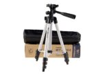 Tripod : Telefon ve Kamera Tutucu Ayak + Telefon Tutucu - 105Cm - Görsel 4