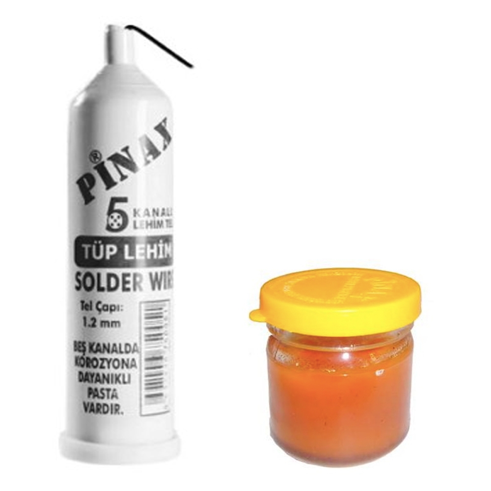 tup-lehim-4619-1.jpg Tüp Lehim Teli ve Lehim Pastası Set - Görsel 1