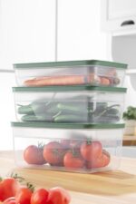Tupper Model - Vakumlu - Mikrodalga Buzluk Saklama Kabı 3,8LT - Görsel 2